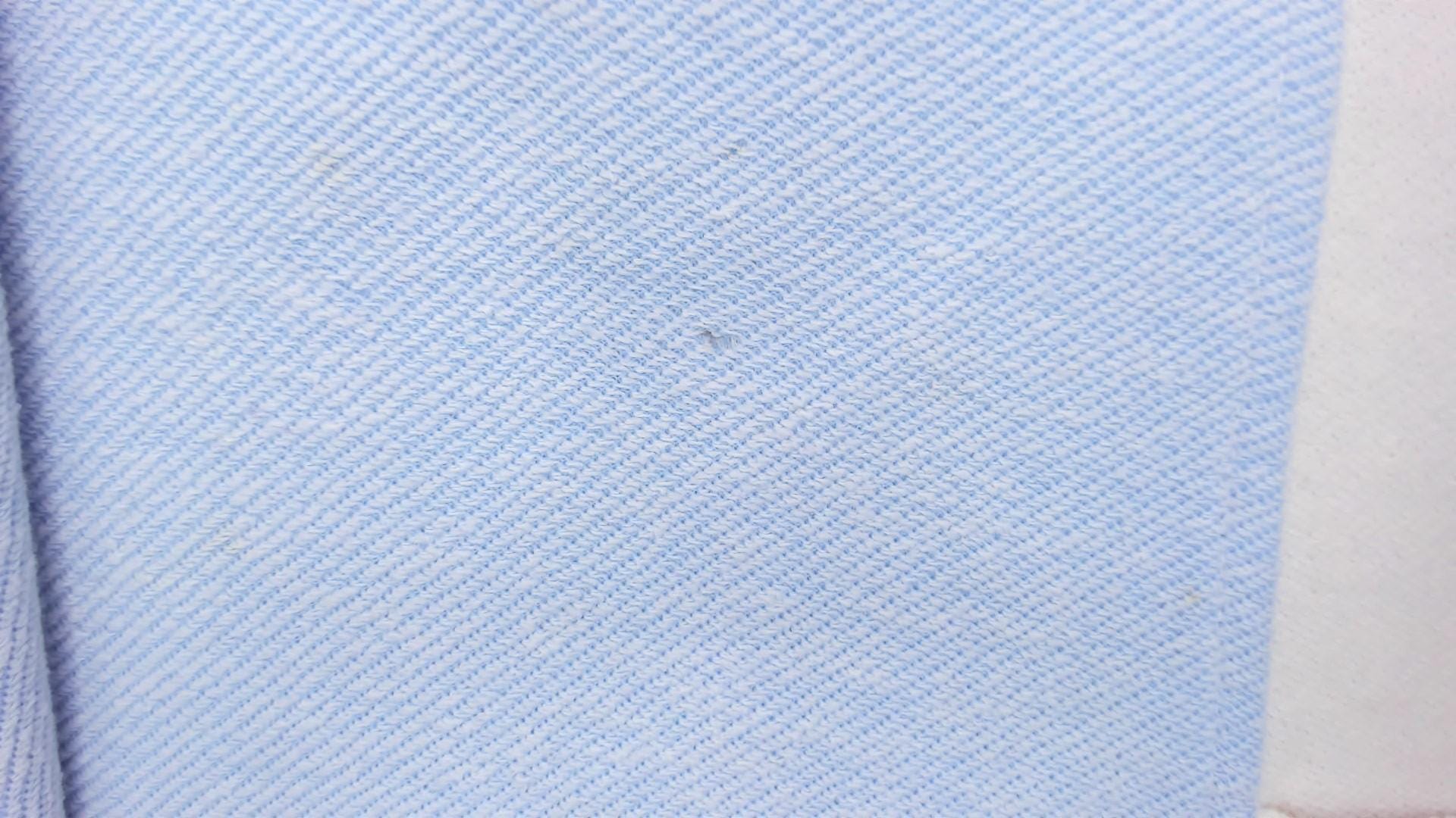 90s Willy Dee Light Blue Colourblock Sweatshirt Crew Neck Small S