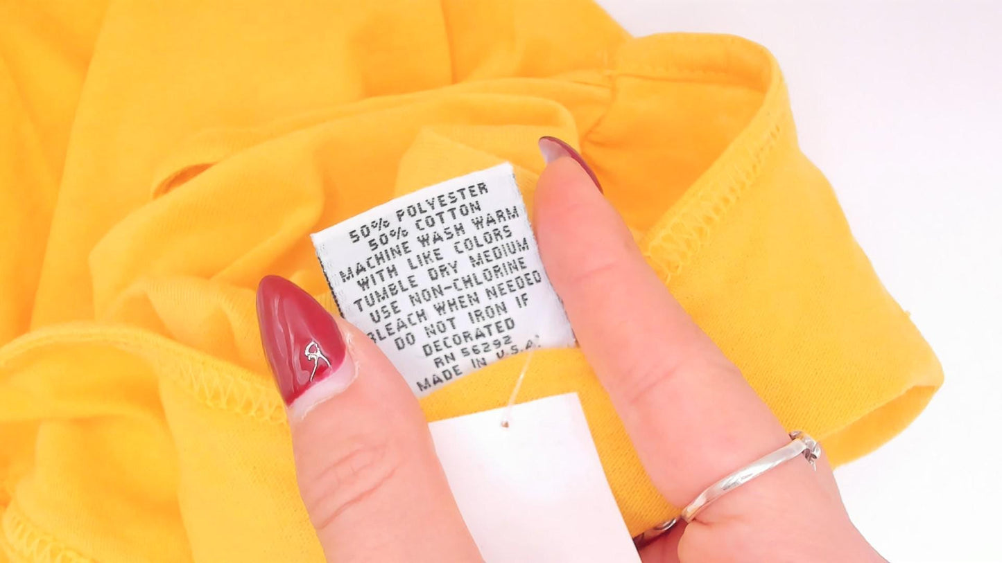90s Mustard Scoop Neck Tank Top Yellow Sleeveless Blouse Medium M