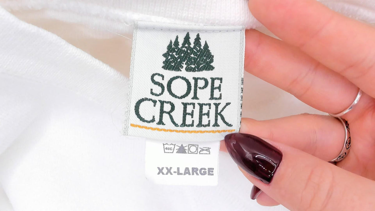 90s Las Vegas Sope Creek Sweatshirt Multicolor Embroidered Crewneck Plus Size XXL