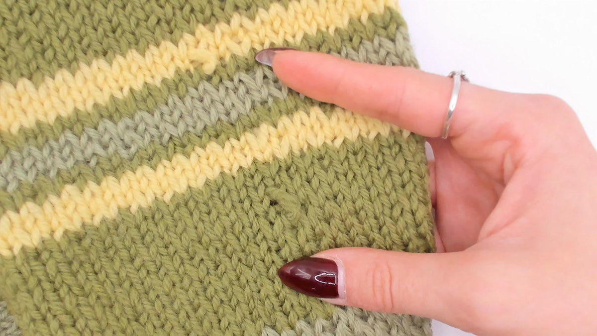 90s Olive Striped Wool Hand Knit Sweater Raglan Brown Elbow Patches Medium