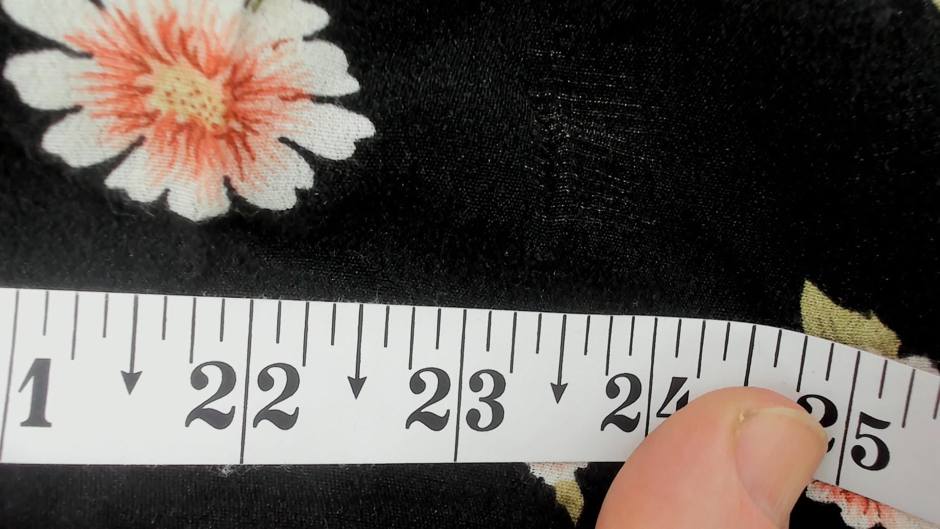 90s Esther Collection Black Daisy Floral Midi Dress Pink Print Small