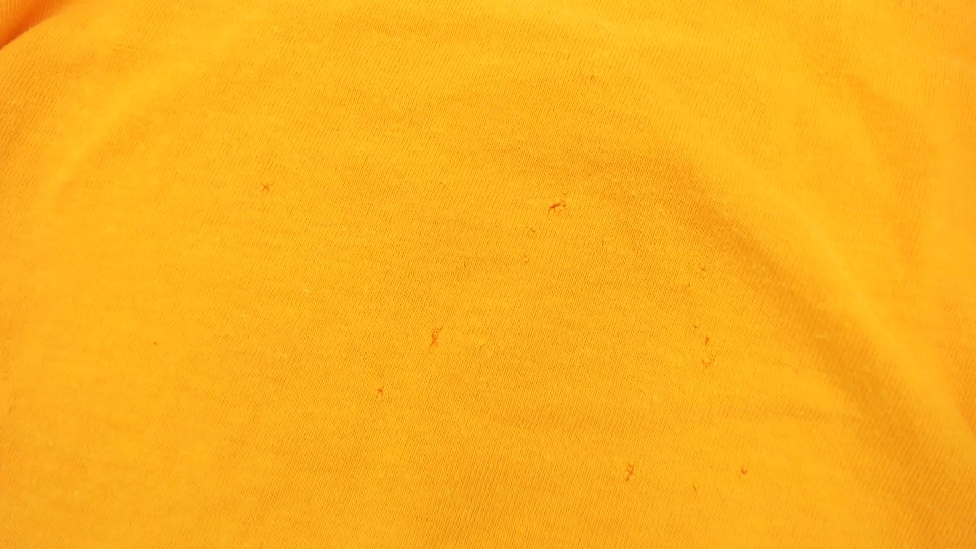 90s Garfield County Mustangs Montana High School Graphic Tee Yellow XL