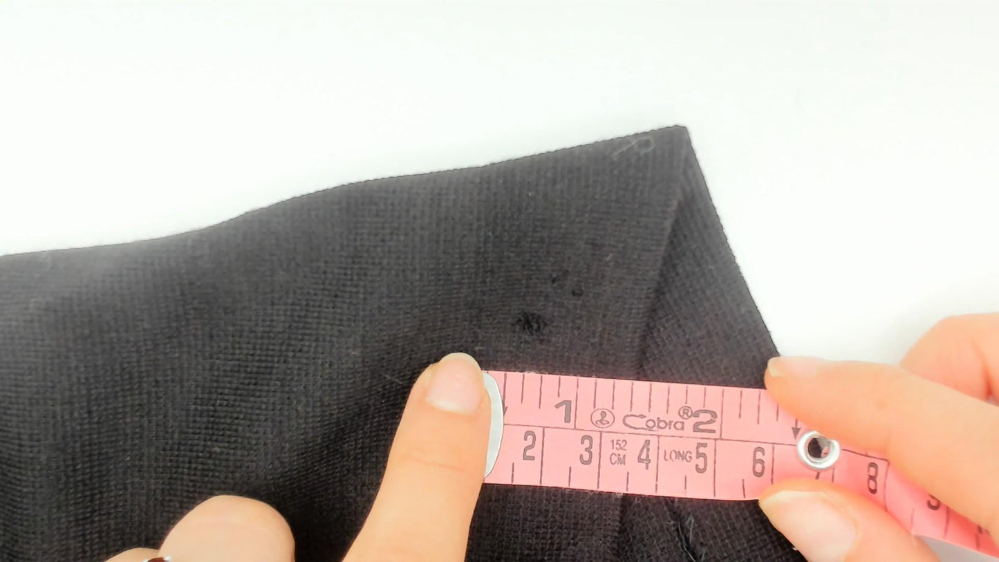 60s Black Wool Mini Shift Dress Short Sleeve Wrap Front Mod Extra Large XL