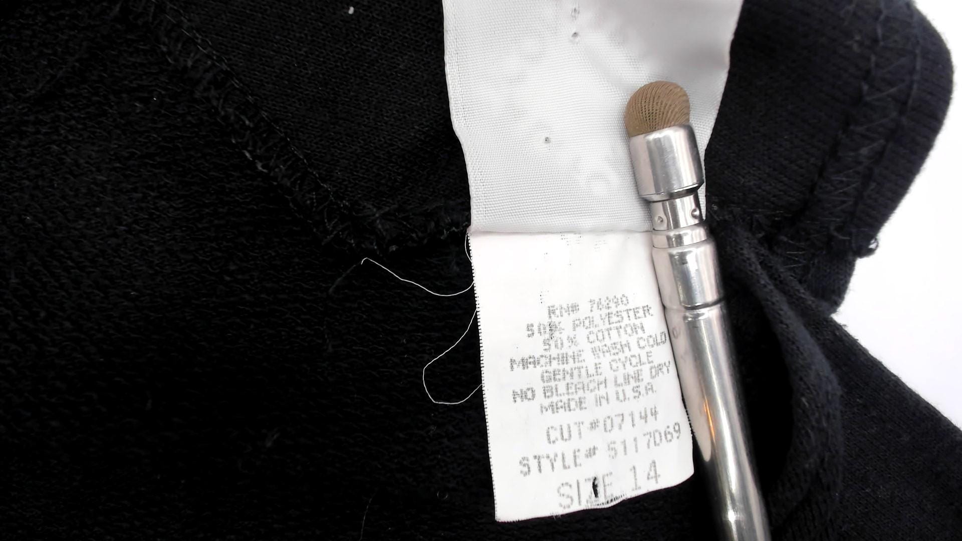90s California Concepts Black Maxi Dress Stick Figure Embroidery Square Neck Medium Large