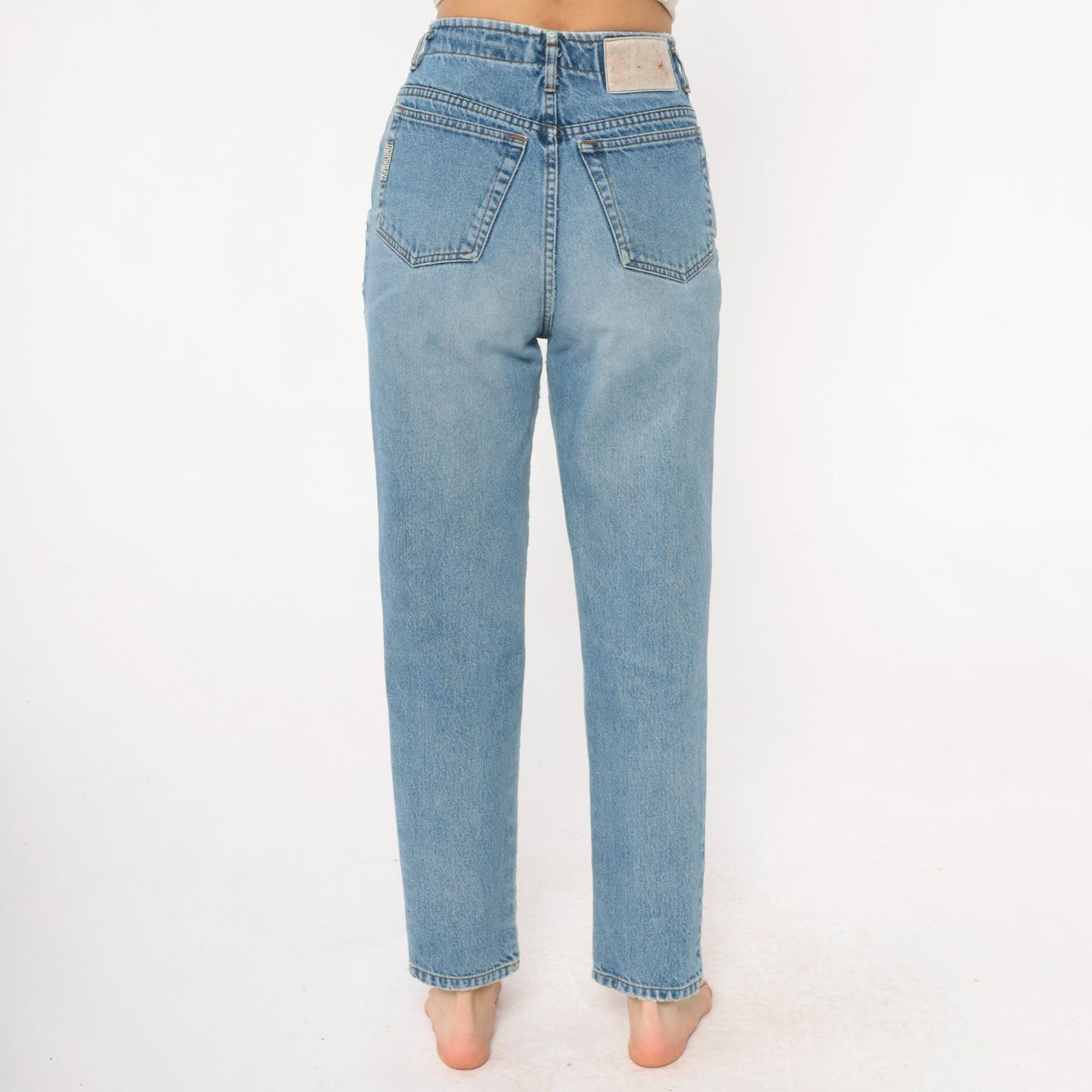 90s Unionbay Light Wash High-Waisted Straight Leg Denim Jeans Medium M