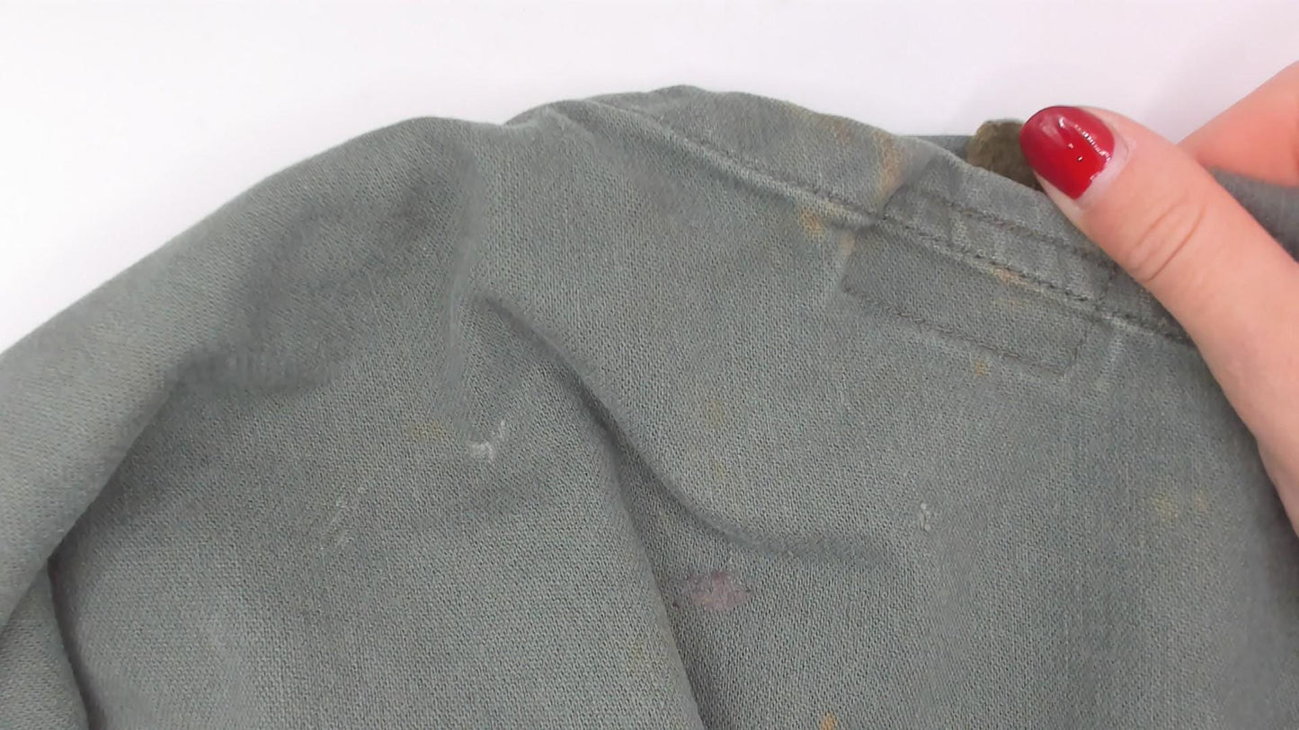 90s Equa Industries Military Coveralls Olive Drab Cotton Flight Suit XXL