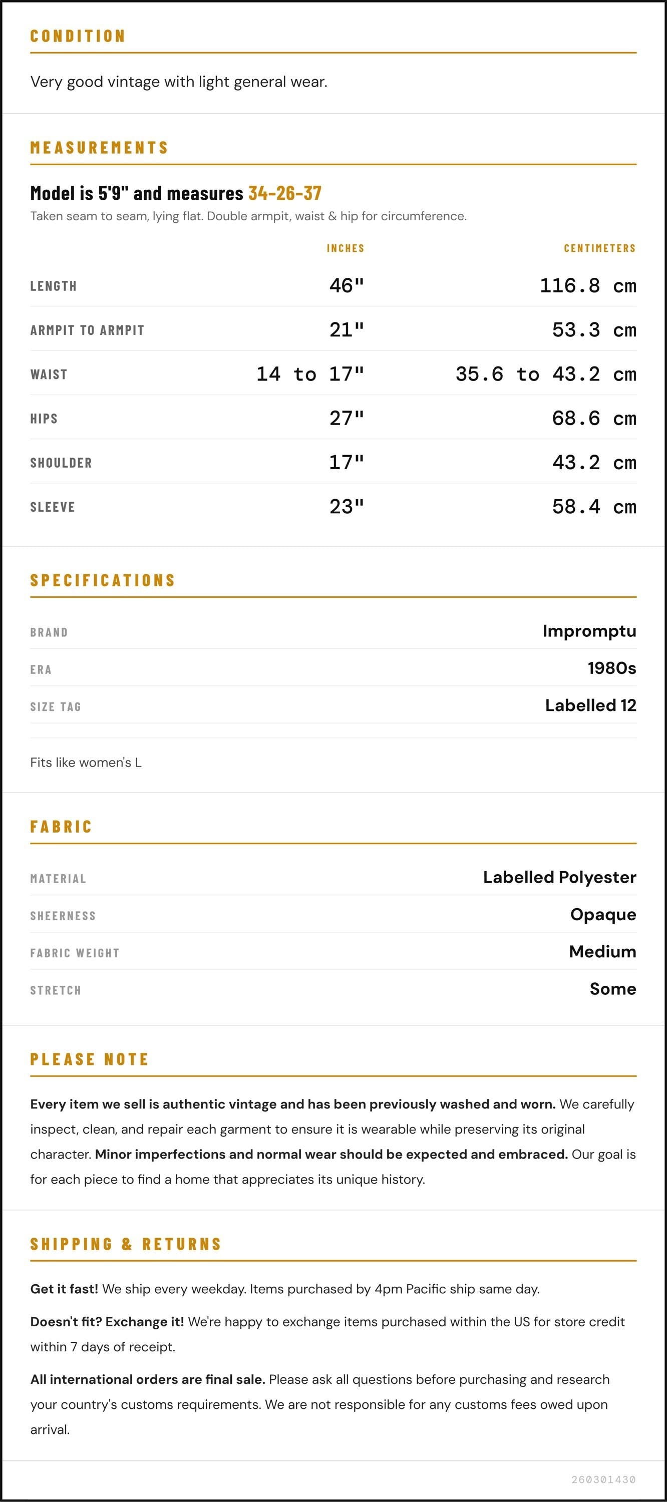 80s Impromptu Emerald Cowl Neck Midi Dress Gold Button Long Sleeve Large L