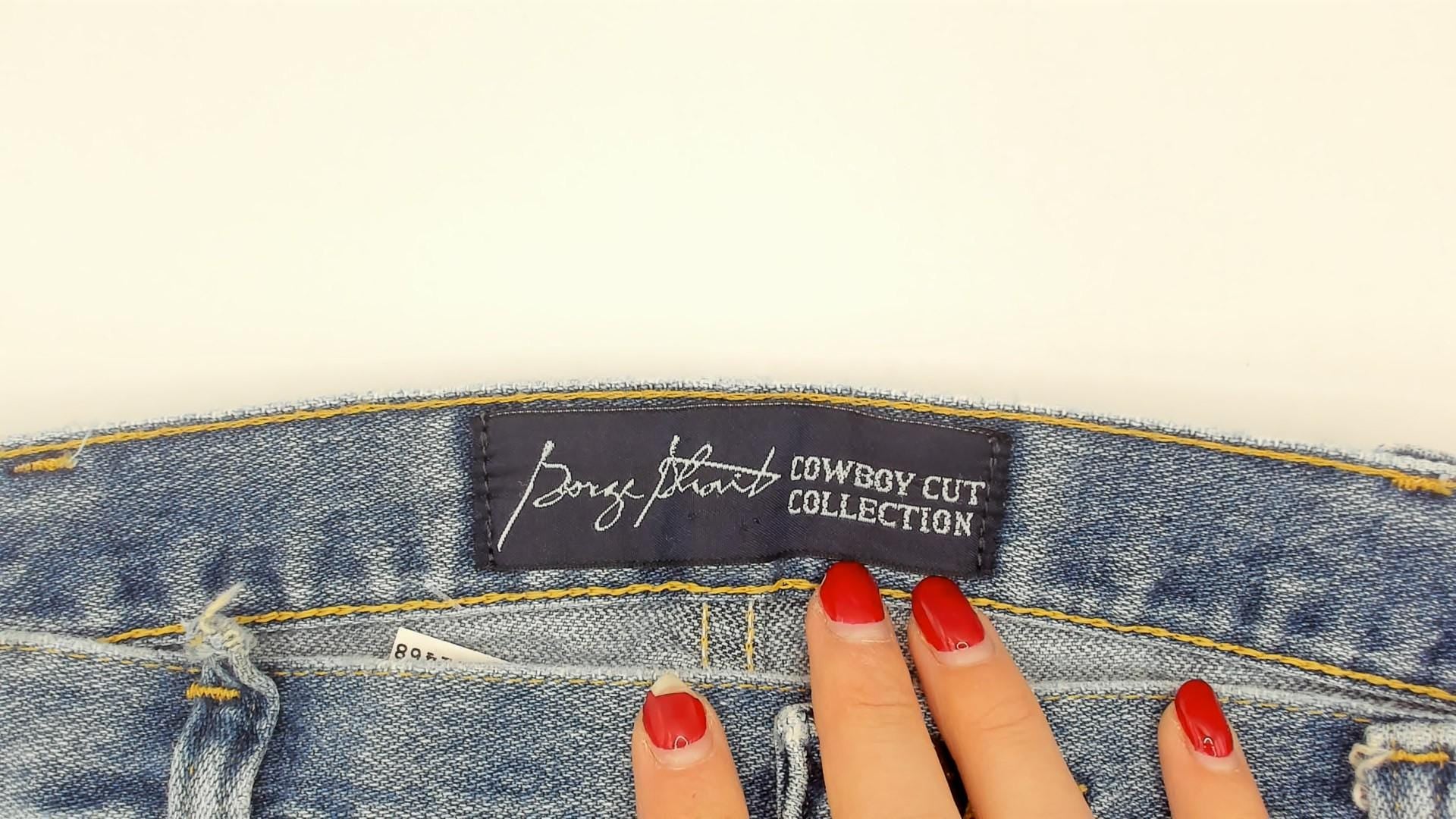Wrangler Straight Leg Jeans 90s Light Wash Denim 35x34