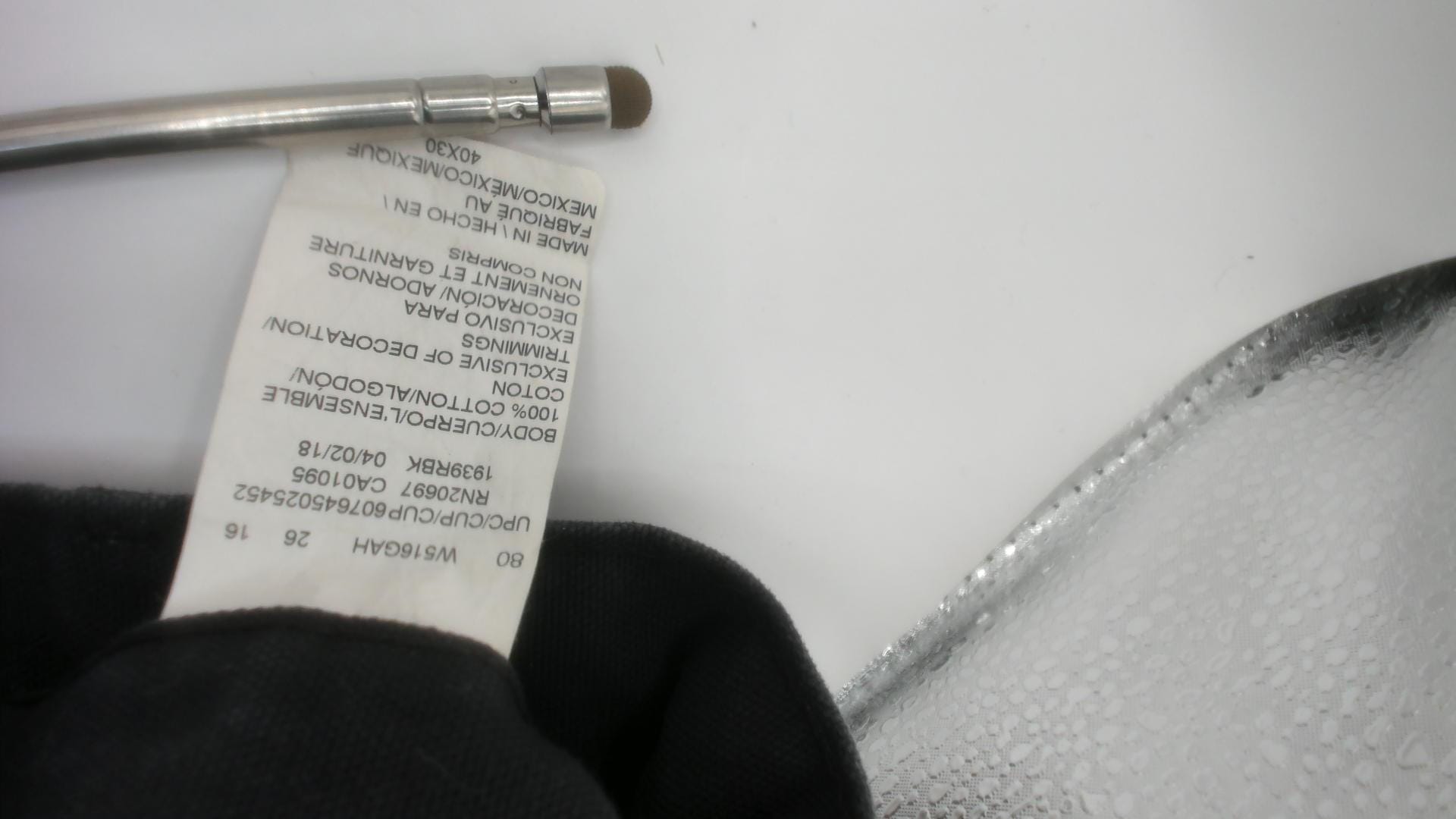 Y2K Dickies Carpenter Pants Black Cotton Canvas Relaxed Fit 40 x 30