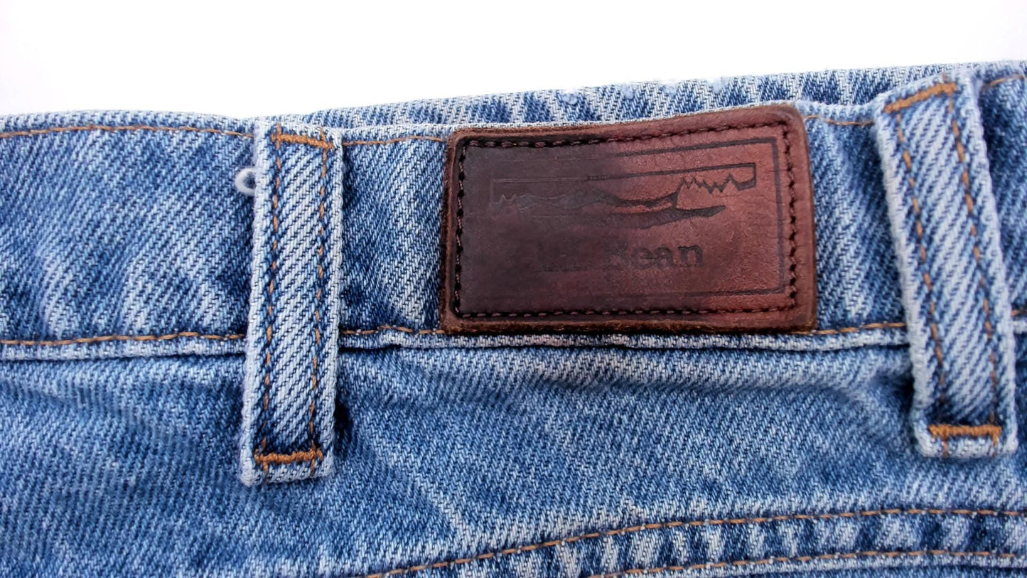 L.L. Bean Straight Leg Jeans 2000s Medium Wash Denim Cotton Blue Relaxed Fit 34x29