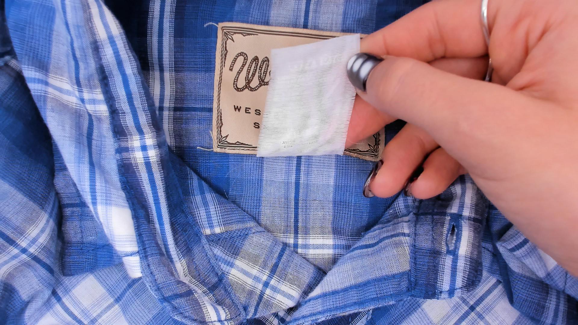 Y2K Wrangler Western Pearl Snap Shirt Blue Plaid Cotton Blend Large L