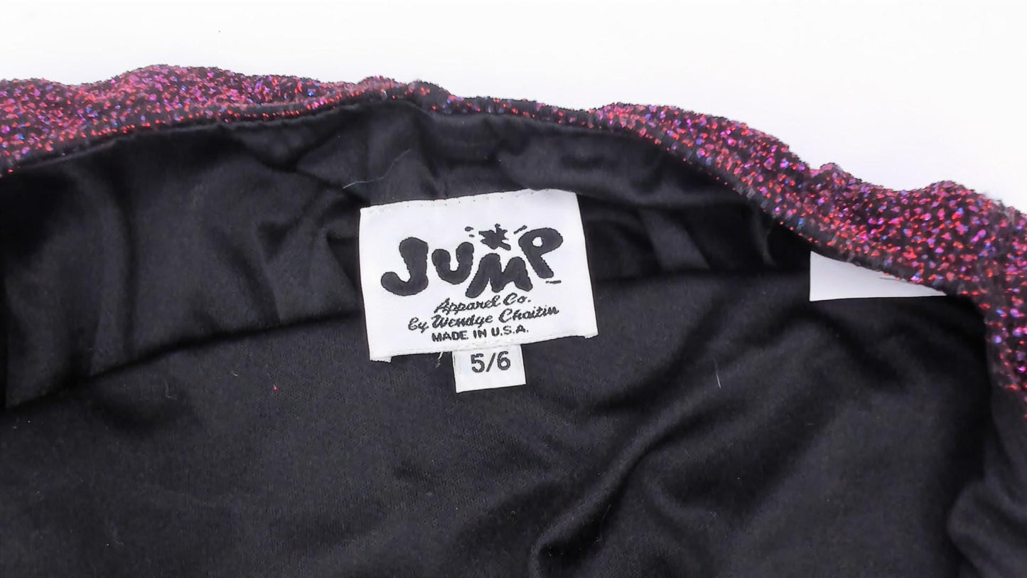 90s Jump Glitter Halter Maxi Dress Plum Purple Open Back Small S