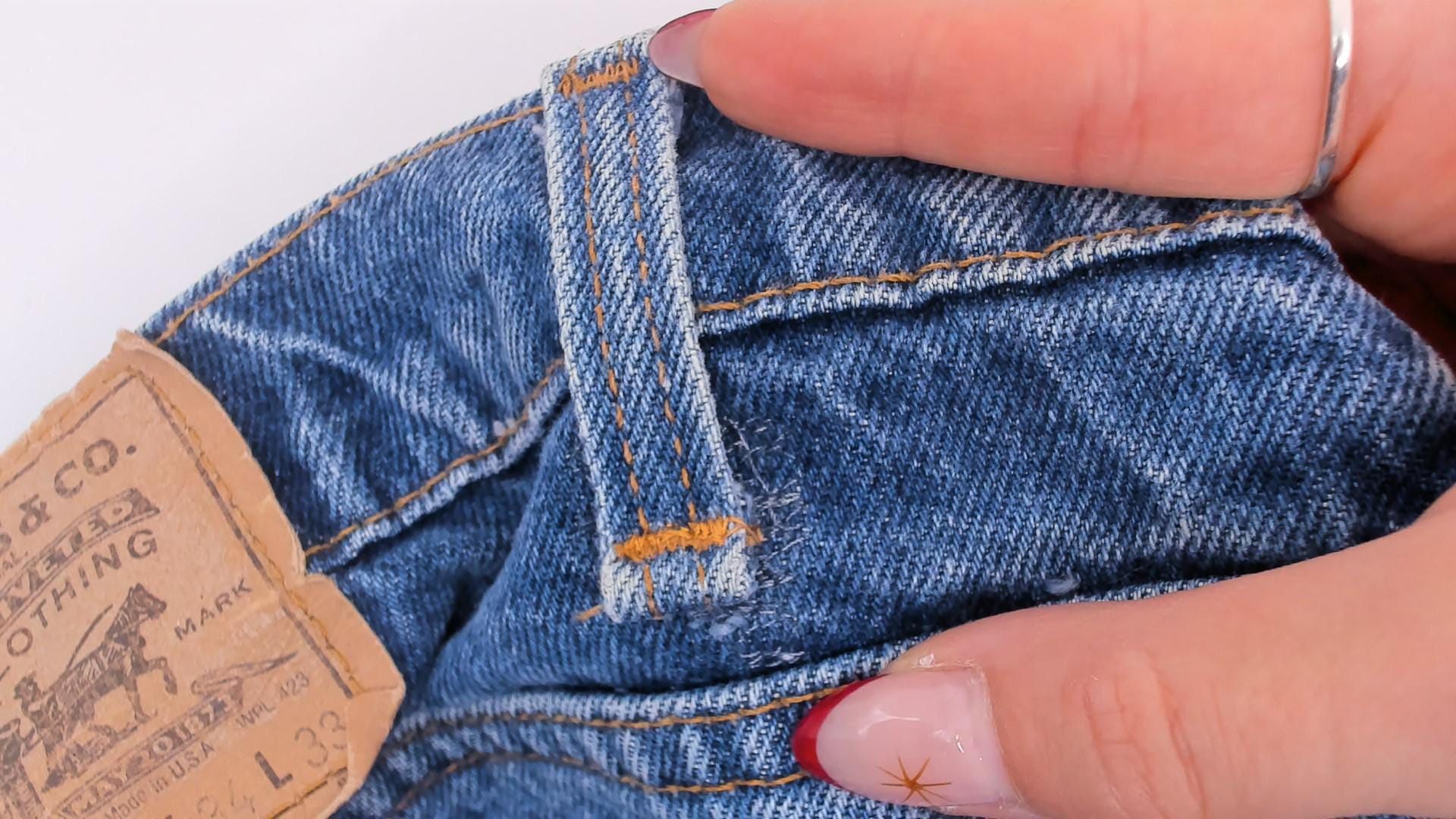 90s Levi's 517 Bootcut Jeans High Rise Medium Blue Denim Large 34
