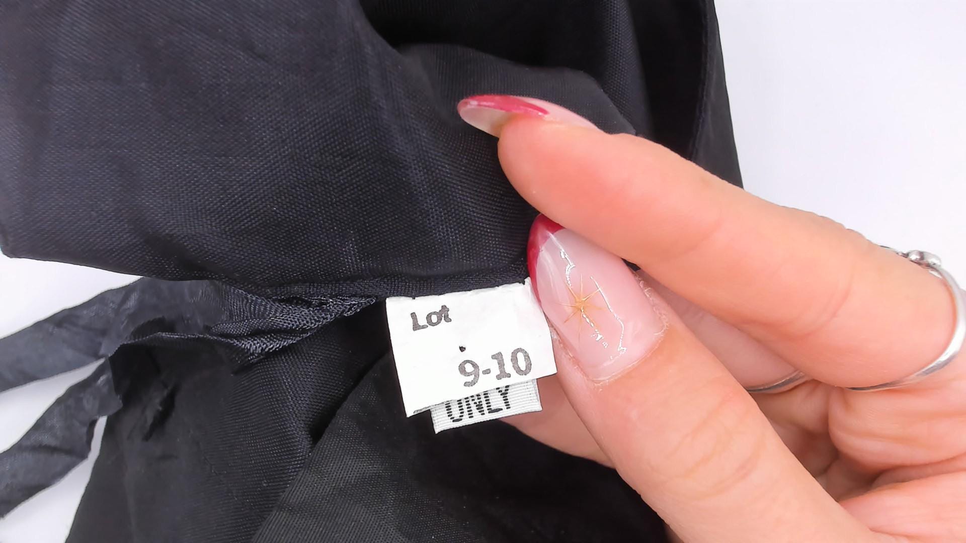 90s Black Sweetheart Midi Dress Spaghetti Strap Drop Waist Medium