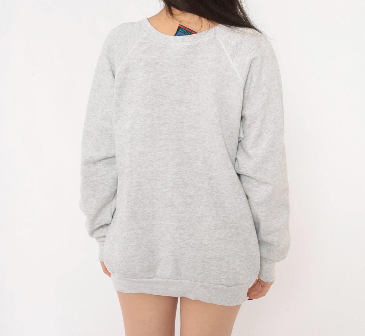 90s Polynesian Cultural Center Sweatshirt Grey Raglan Graphic Extra Large XL