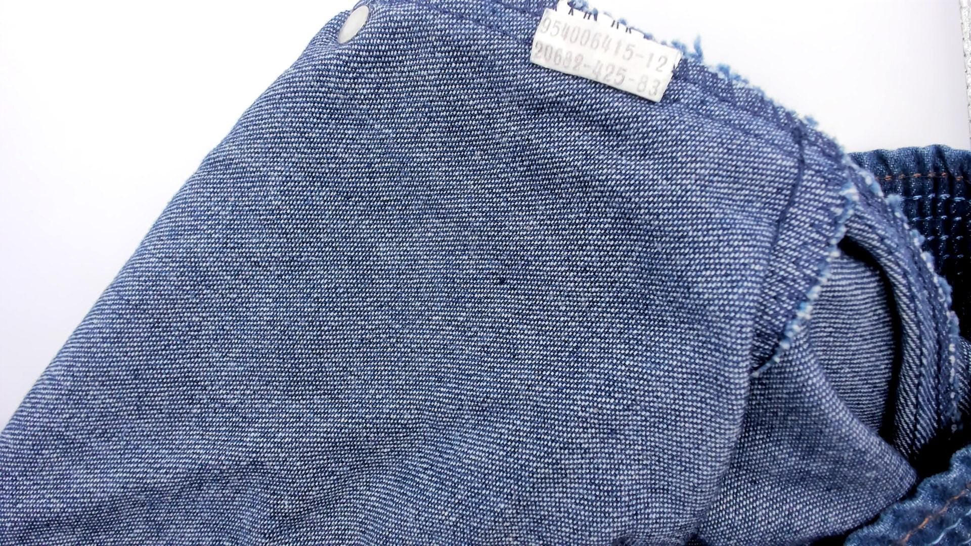 Levi's Medium Blue Denim Skirt High Waisted A-Line Medium M