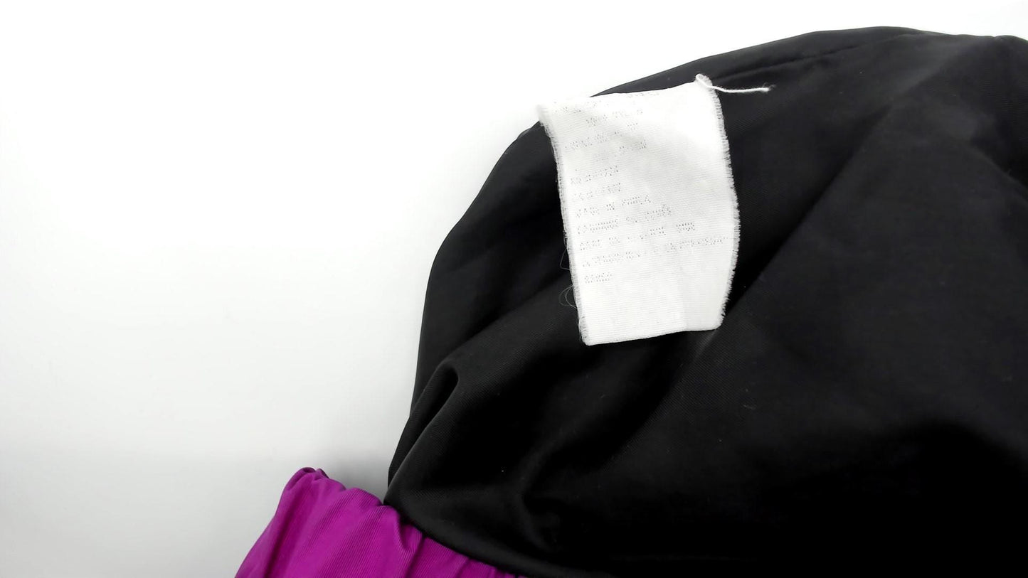 90s Columbia Magenta Windbreaker Colorblock Jacket Teal Trim Large L