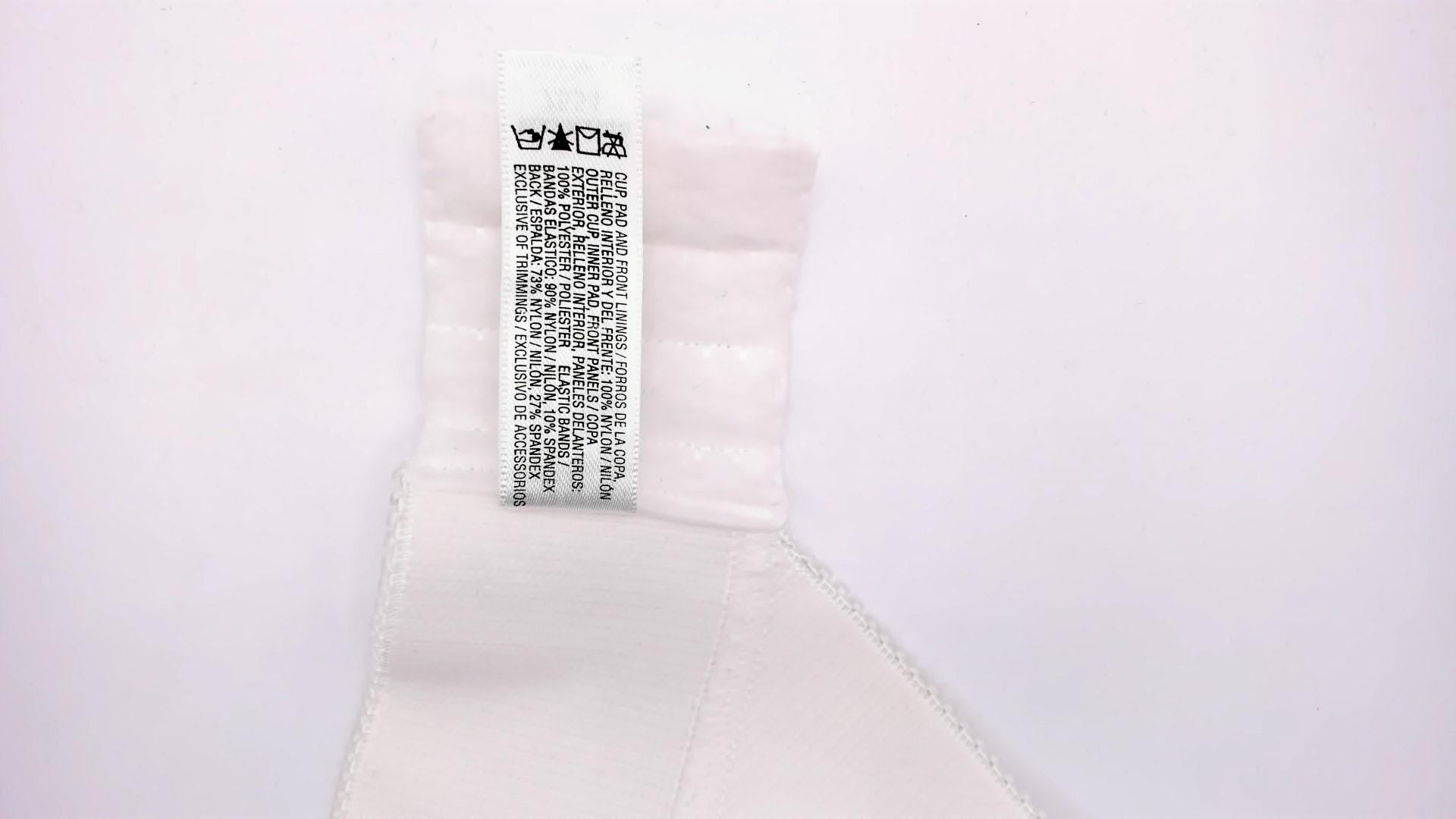 Wonderbra White Satin Bustier Strapless Sweetheart Crop 34C