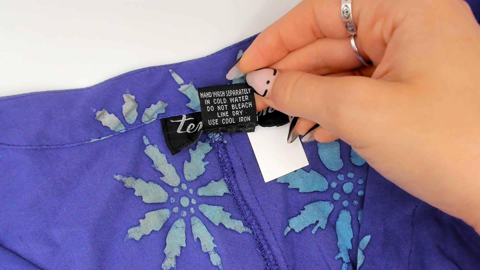 90s Temptation Batik Maxi Dress Purple Teal Starburst Floral Sleeveless Medium