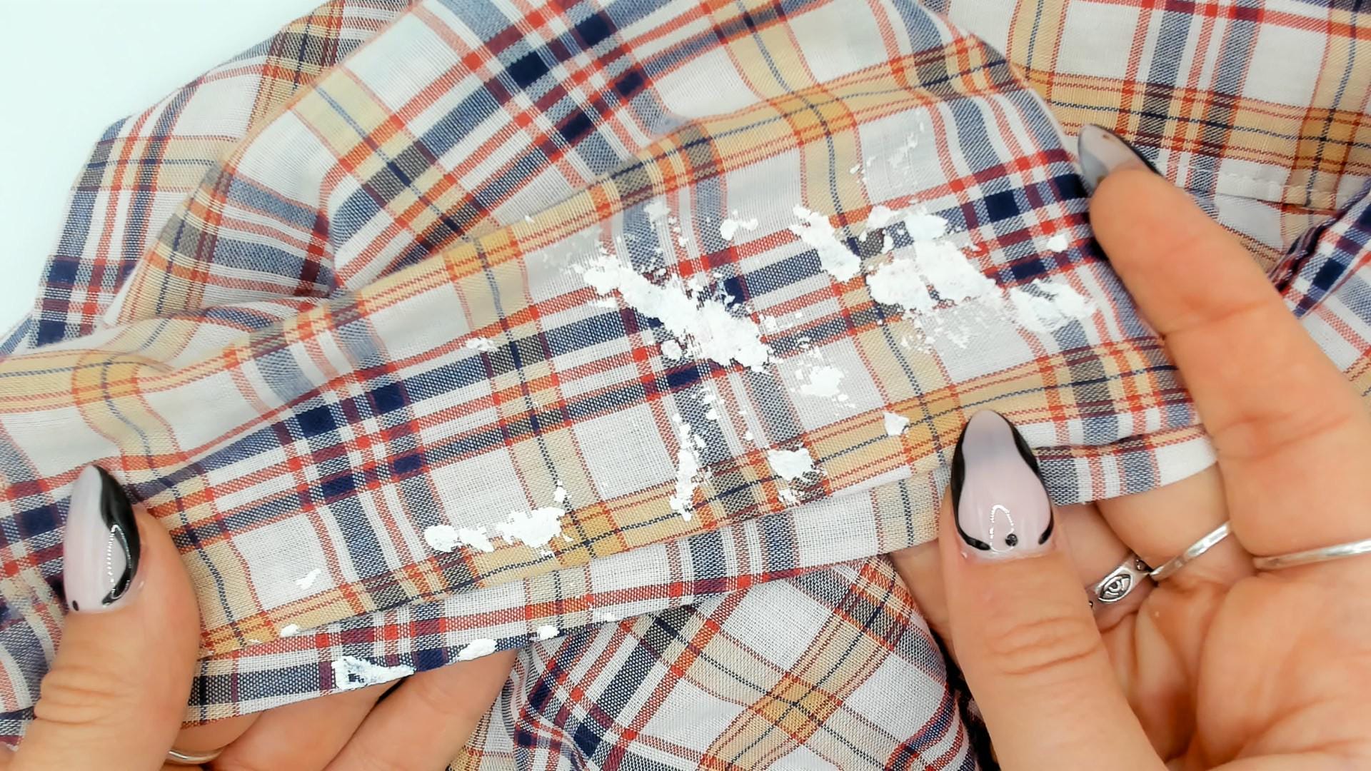 80s Levi Strauss Plaid Flannel Shirt White Navy Red Cotton Large L