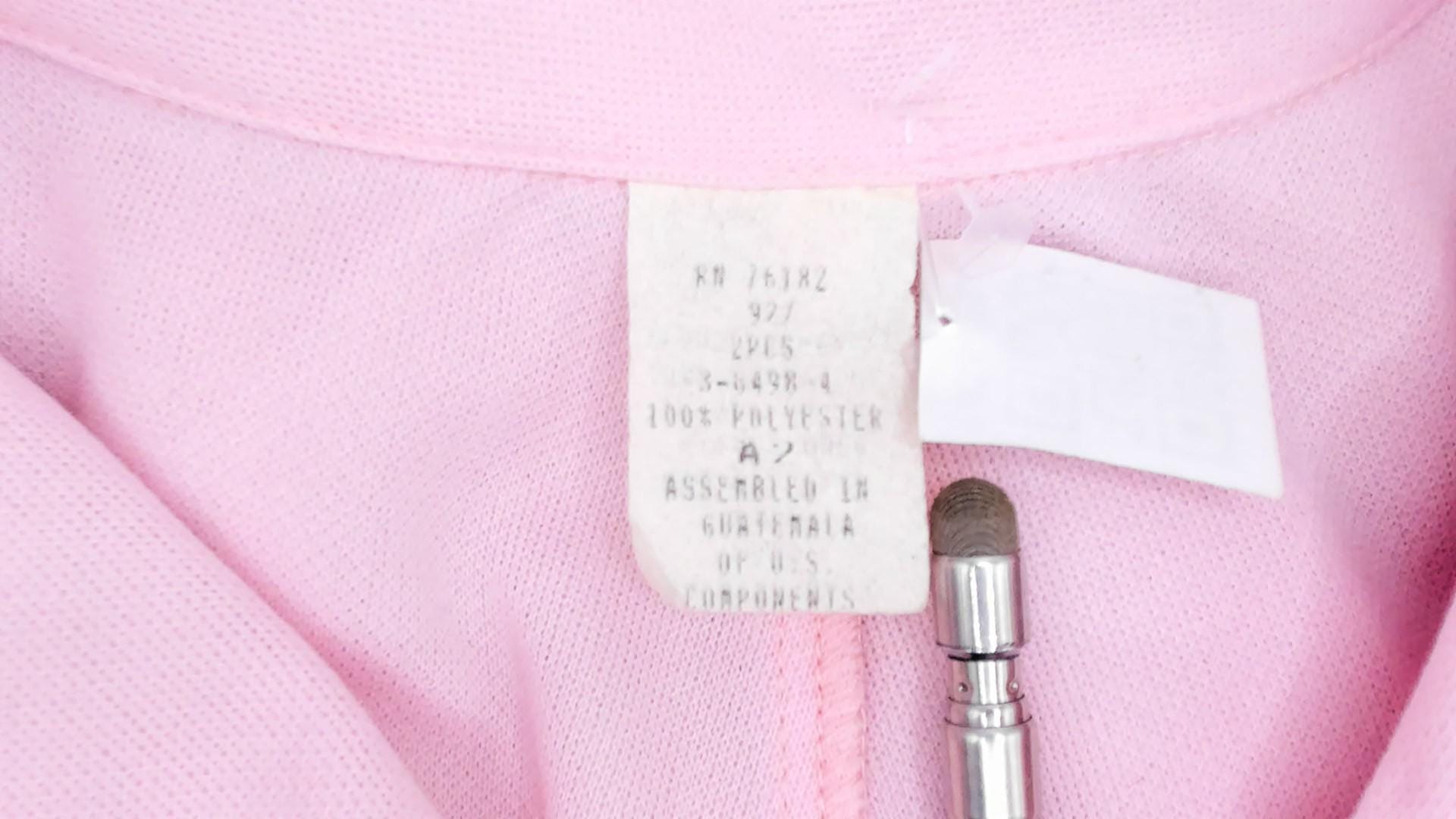70s Baby Pink Babydoll Dress V Neck Gathered Bust A Line Knee Length Extra Large