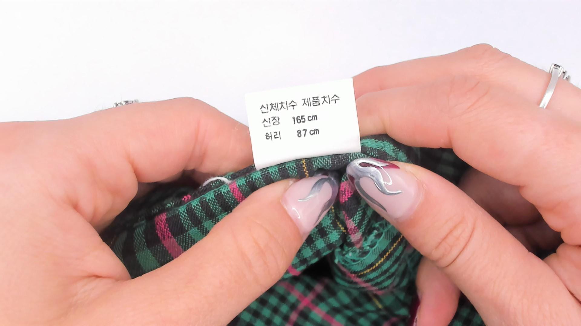 90s Green Plaid Bermuda Shorts High Rise Pleated Tartan Pink Preppy Medium