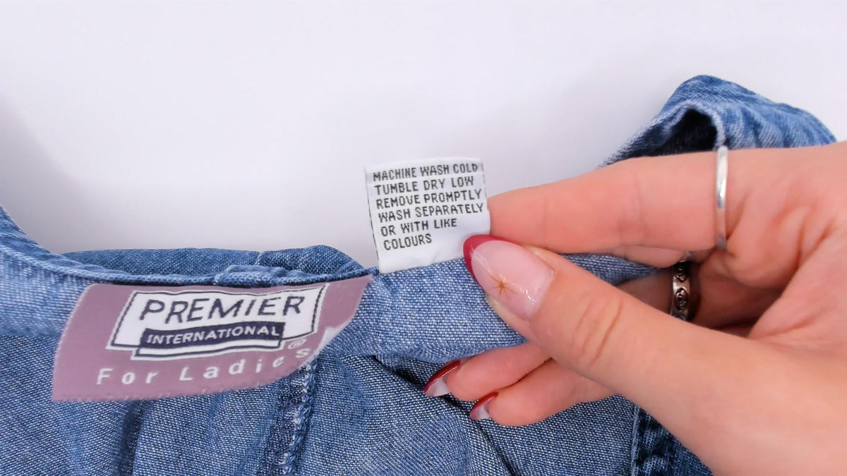 90s Premier Denim Jumper Dress Zip Front Mini Blue Cotton Medium M
