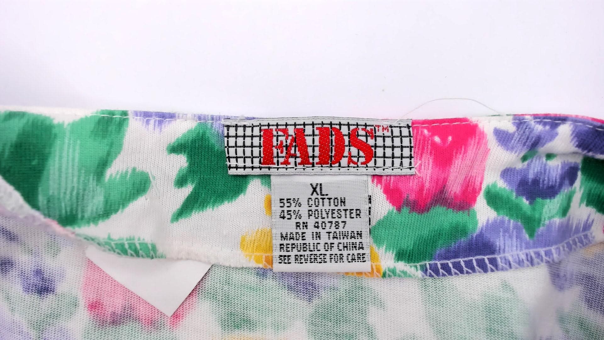 90s Fads Floral Maxi Dress Button Front V-Neck Sleeveless Pink Purple Extra Large XL