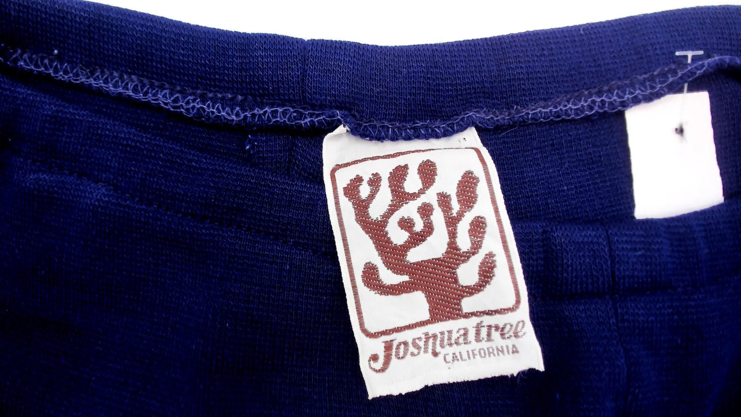 70s Navy Flare Pants Joshua Tree High Waisted Bell Bottom Medium