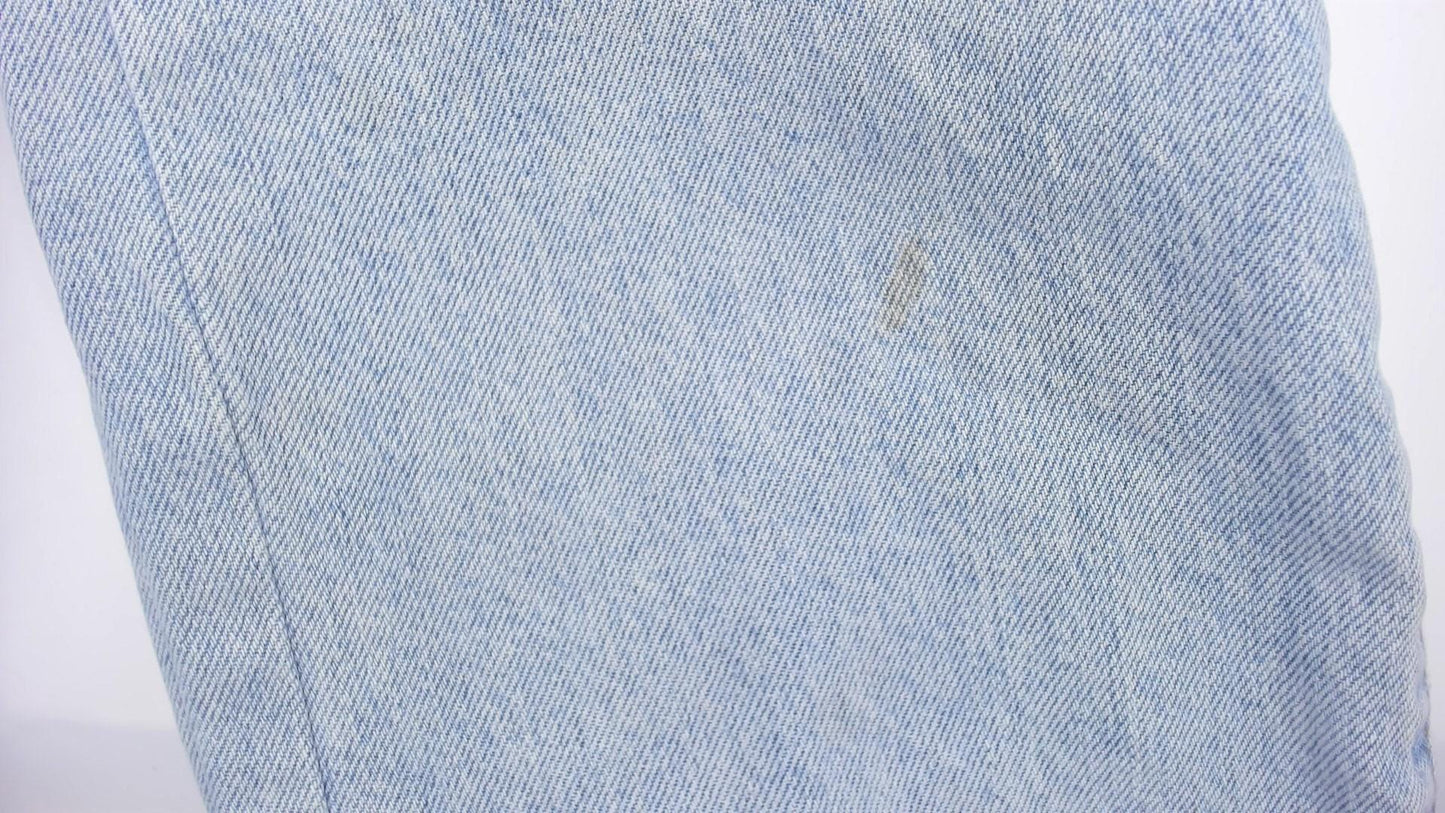Tommy Hilfiger Y2K Light Wash Denim Cropped Ankle Jeans Small S