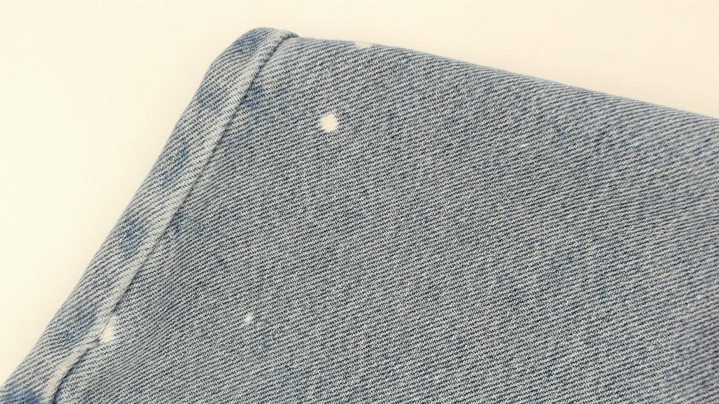 00s Rustler Light Wash Straight Leg Jeans Distressed Blue Denim 36x30