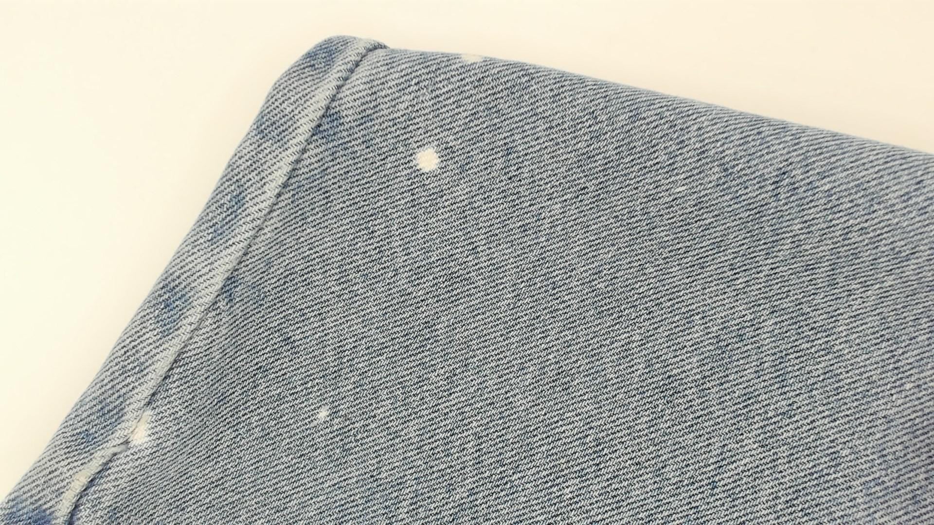 00s Rustler Light Wash Straight Leg Jeans Distressed Blue Denim 36x30