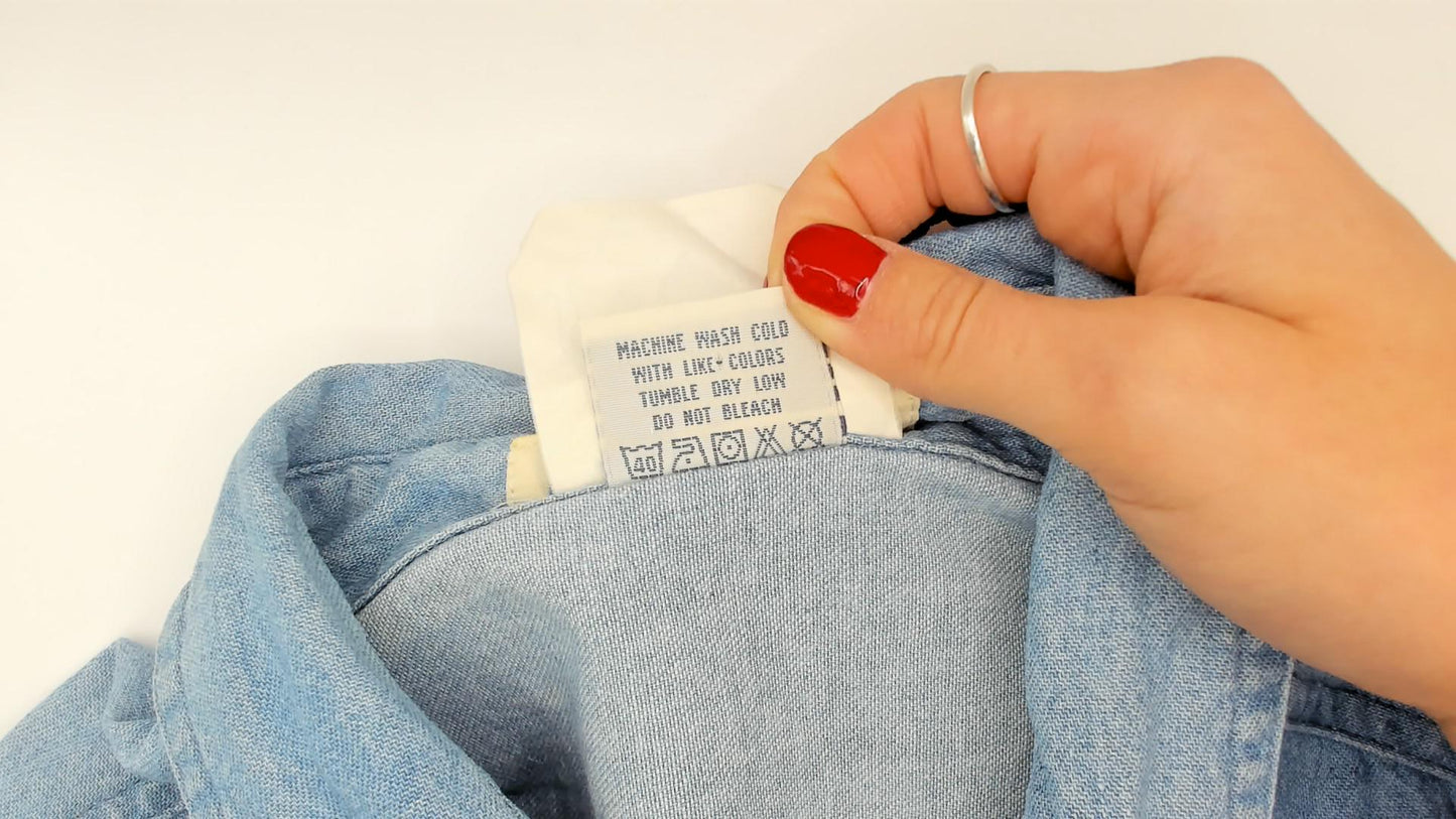 90s Satin Stitches Inc. Patchwork Heart Denim Shirt Light Wash Cotton Medium