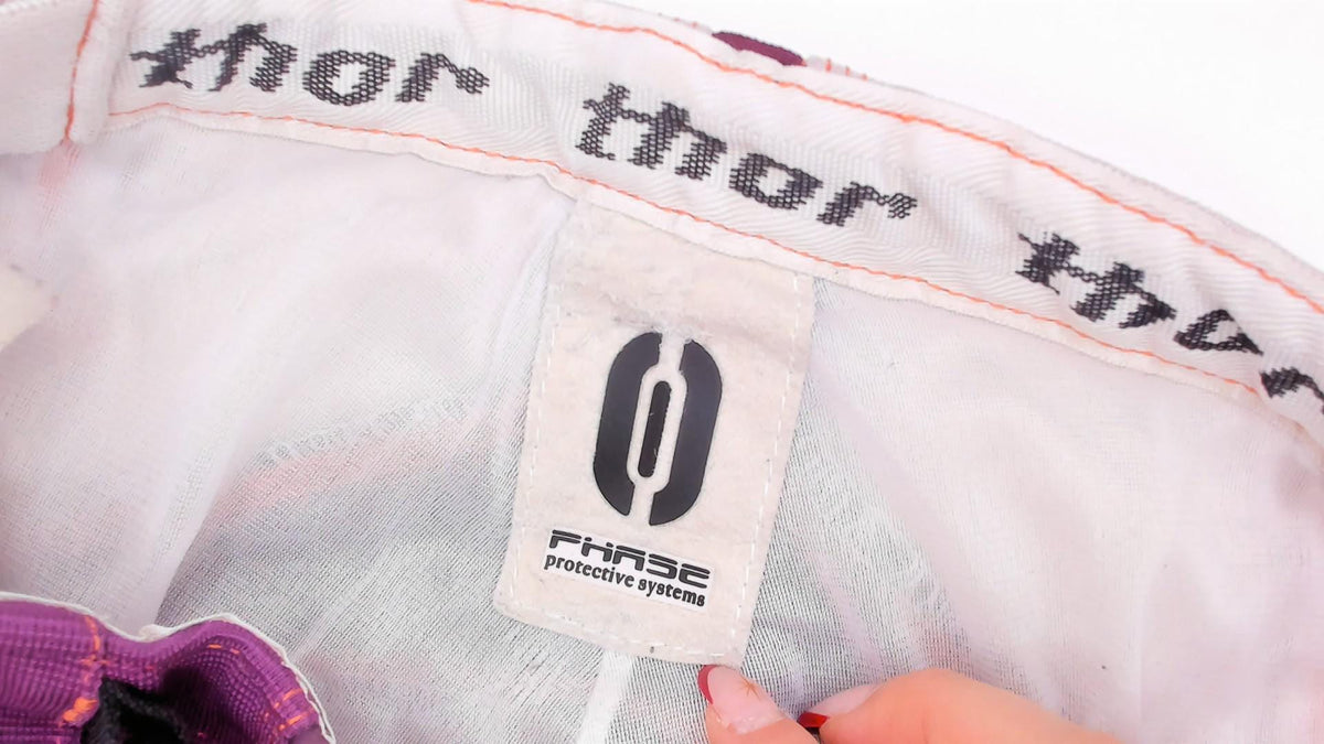 Thor Motocross Pants 2000s Purple Orange Pink Color Block Racing Moto Small
