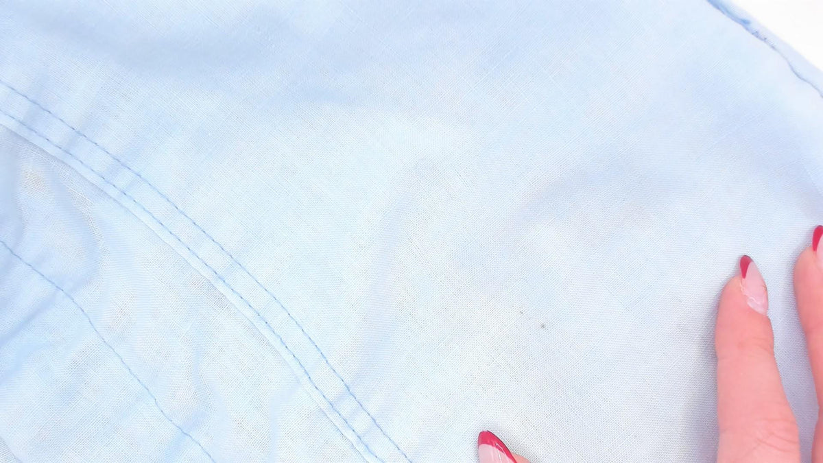 80s Light Blue Cotton Shorts Elastic Waist Button Fly Medium Large