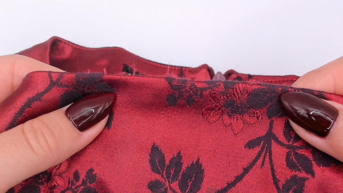 90s Esprit Wine Red Floral Jacquard Sheath Dress Sleeveless Small S