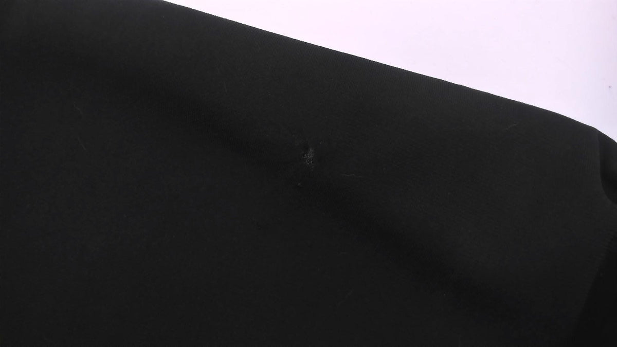 90s Scarlett Black Maxi Dress Beaded Trim Ruched Square Neck Medium M
