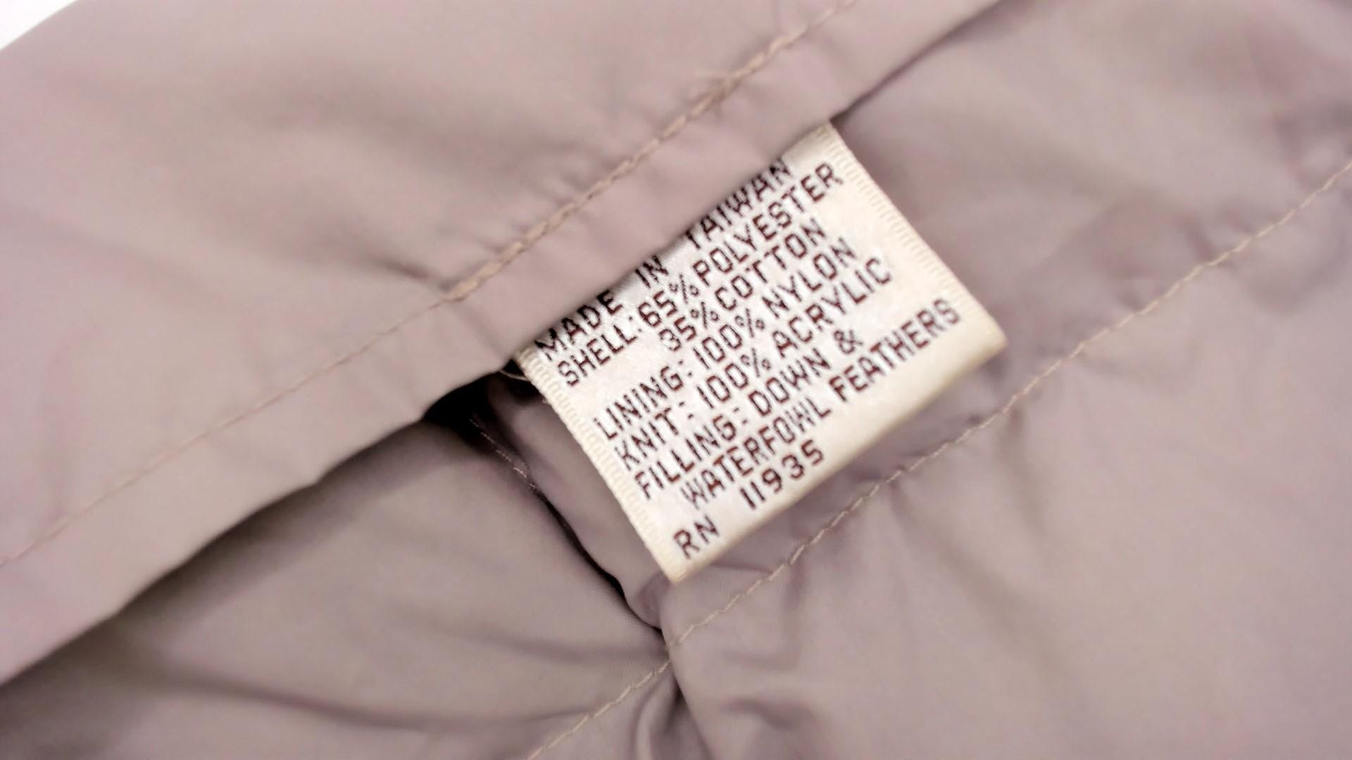 80s Beige Quilted Puffer Coat Down Filled Long Jacket Knit Collar Large L