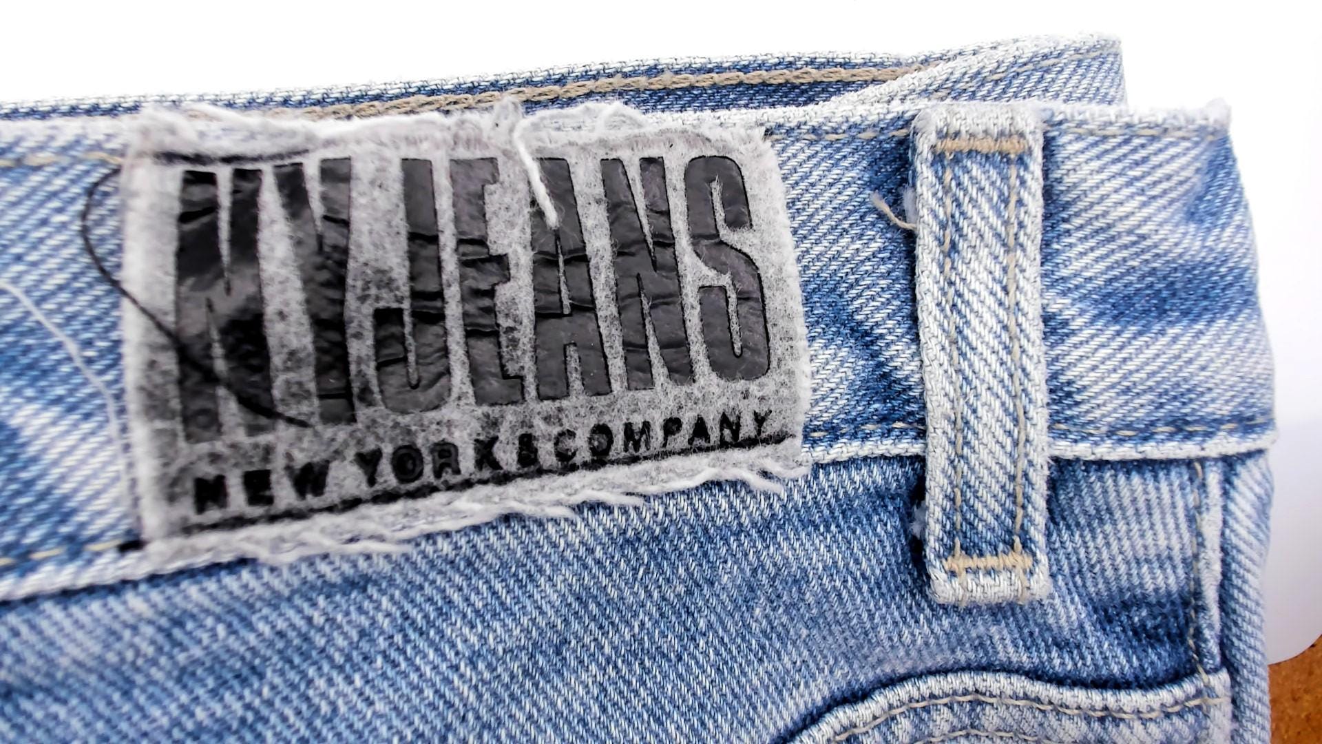 Y2K Light Wash Flame Painted Jeans High Waisted Straight Leg Size 6