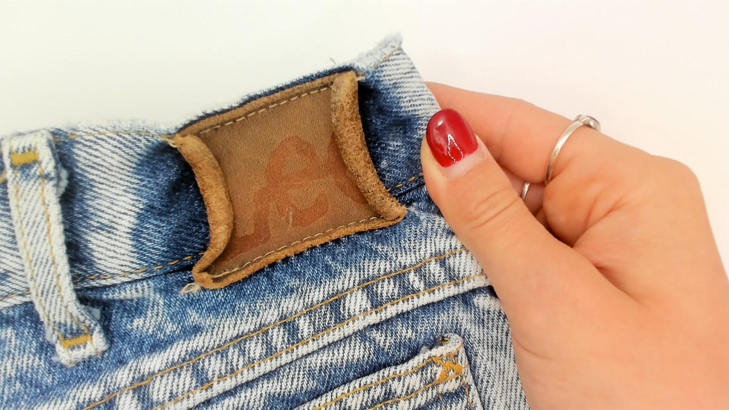 90s Lee Acid Wash Jeans Straight Leg Light Blue Stone Washed 38x32
