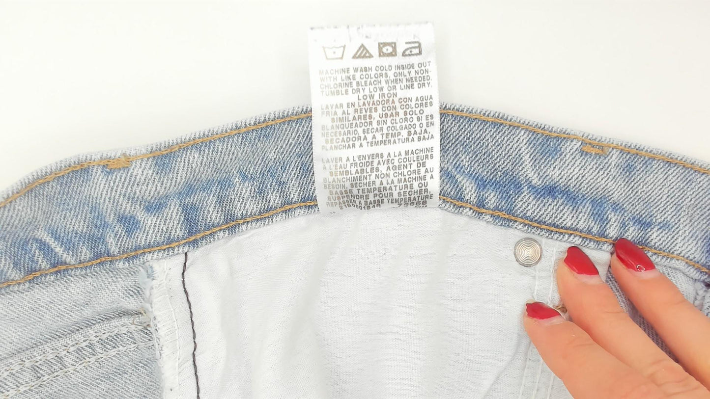 Wrangler Straight Leg Jeans 2000s Light Wash Mid Rise 34x29