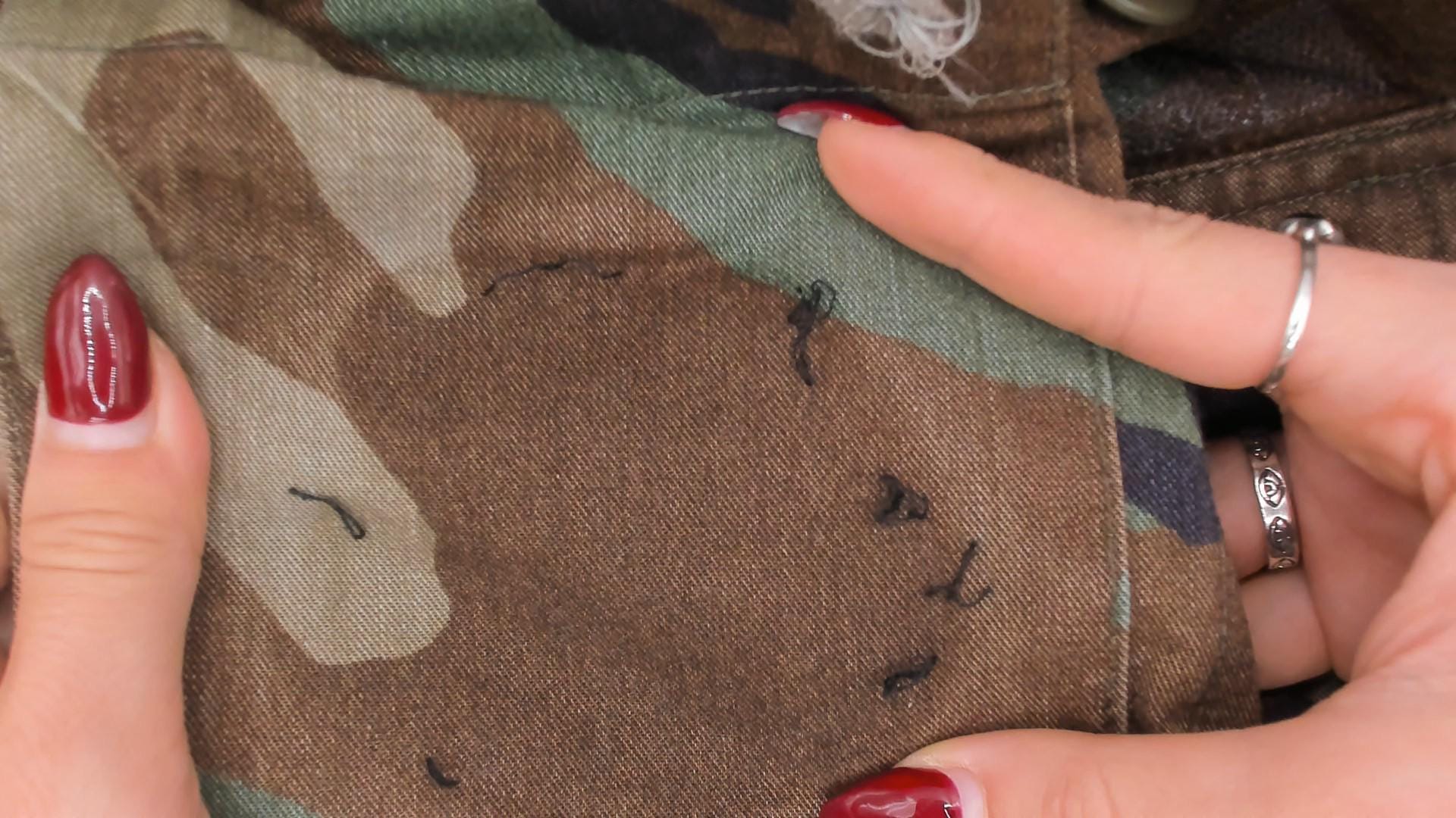 90s Woodland Camo BDU Shirt Terry Manufacturing Co Button Front Small