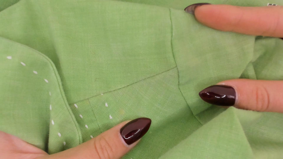 60s Mod Lime Green Shift Dress Peter Pan Collar Pleated Skirt Medium M