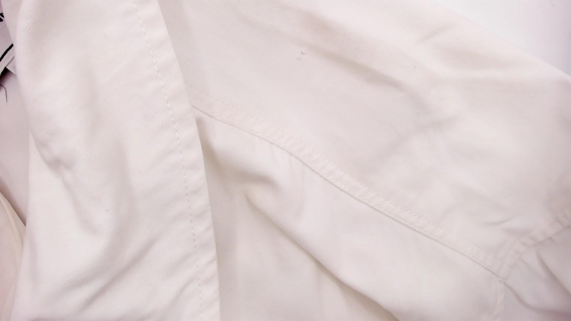 90s Adrienne Vittadini Cotton Utility Jacket Cream Pointed Collar Medium M
