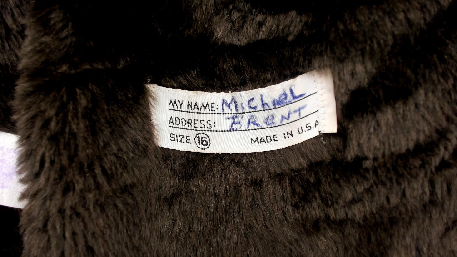70s McGrégor Brown Parka Detachable Hood Faux Fur Collar Small