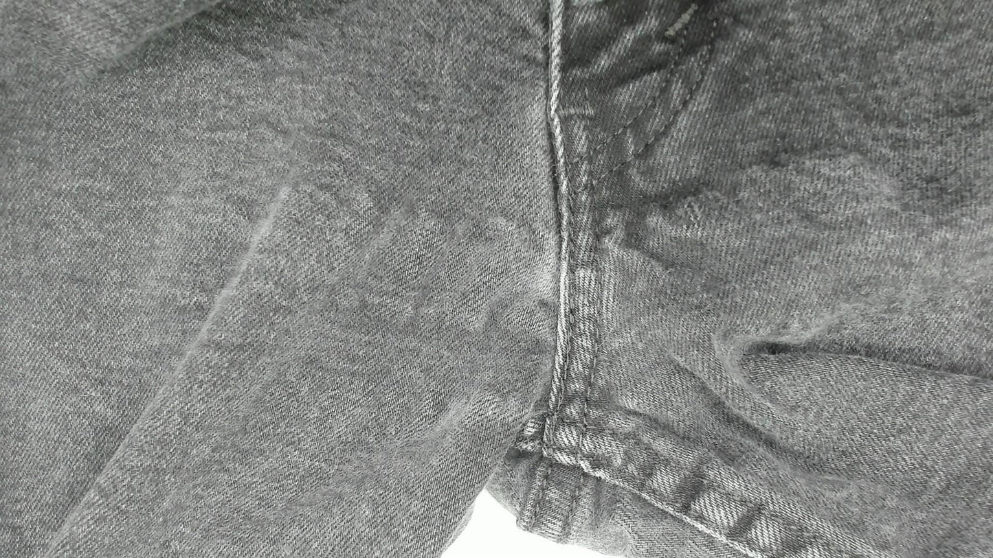 Levi's 514 Straight Leg Jeans Faded Black Charcoal Wash Denim W32 L34