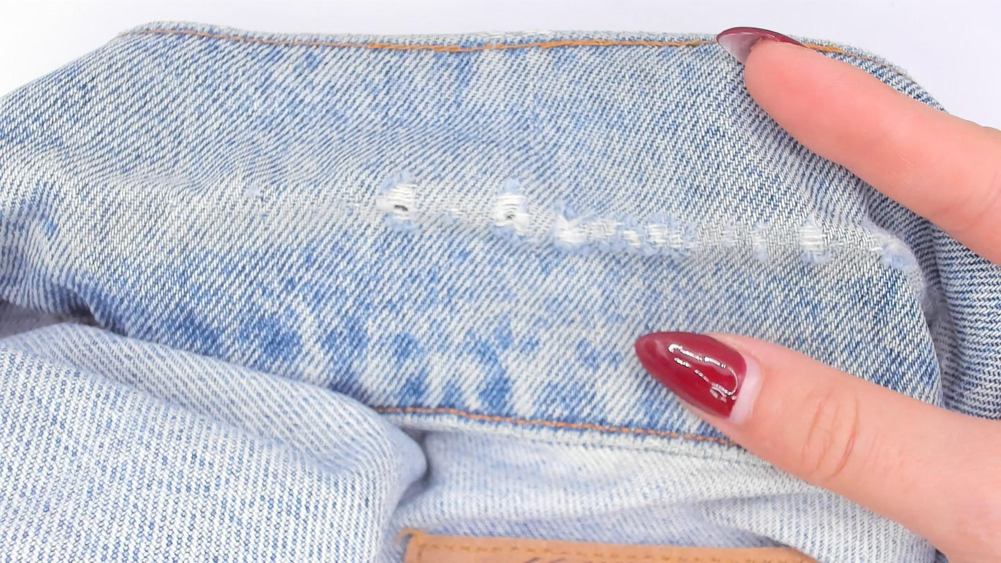 90s Gap Blue Jeans Light Wash Denim Trucker Jacket Small S