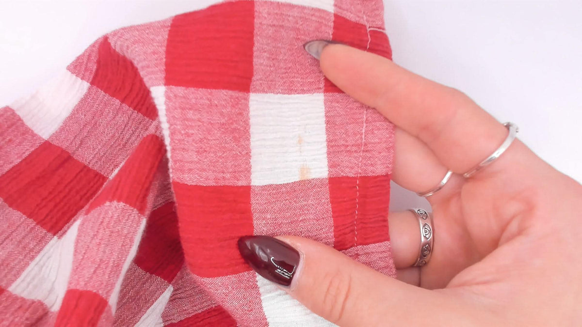 Y2K Red Gingham Sleeveless A-Line Dress Knee Length Medium M