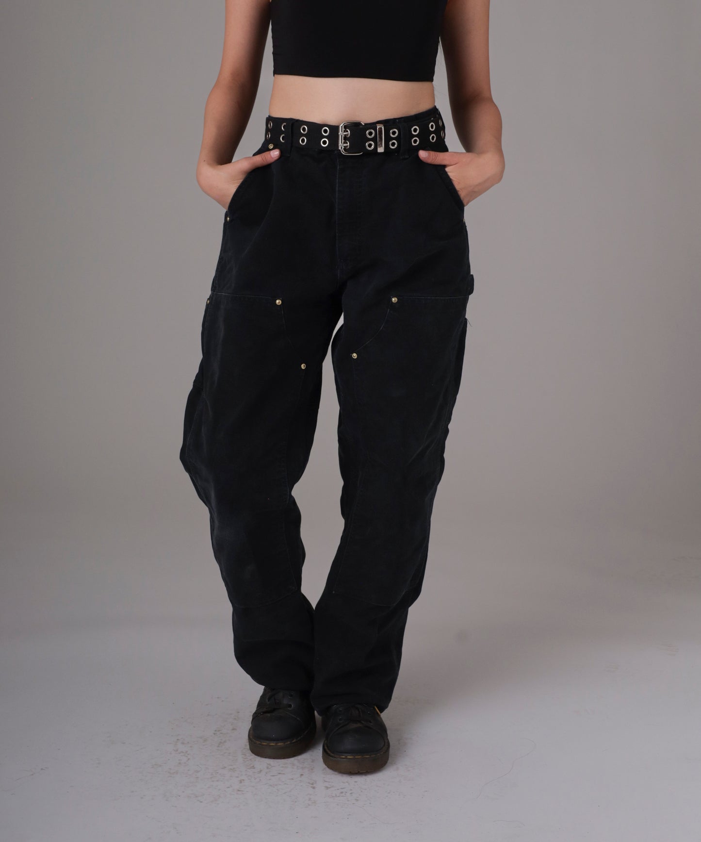 Y2K Black Carhartt Pants