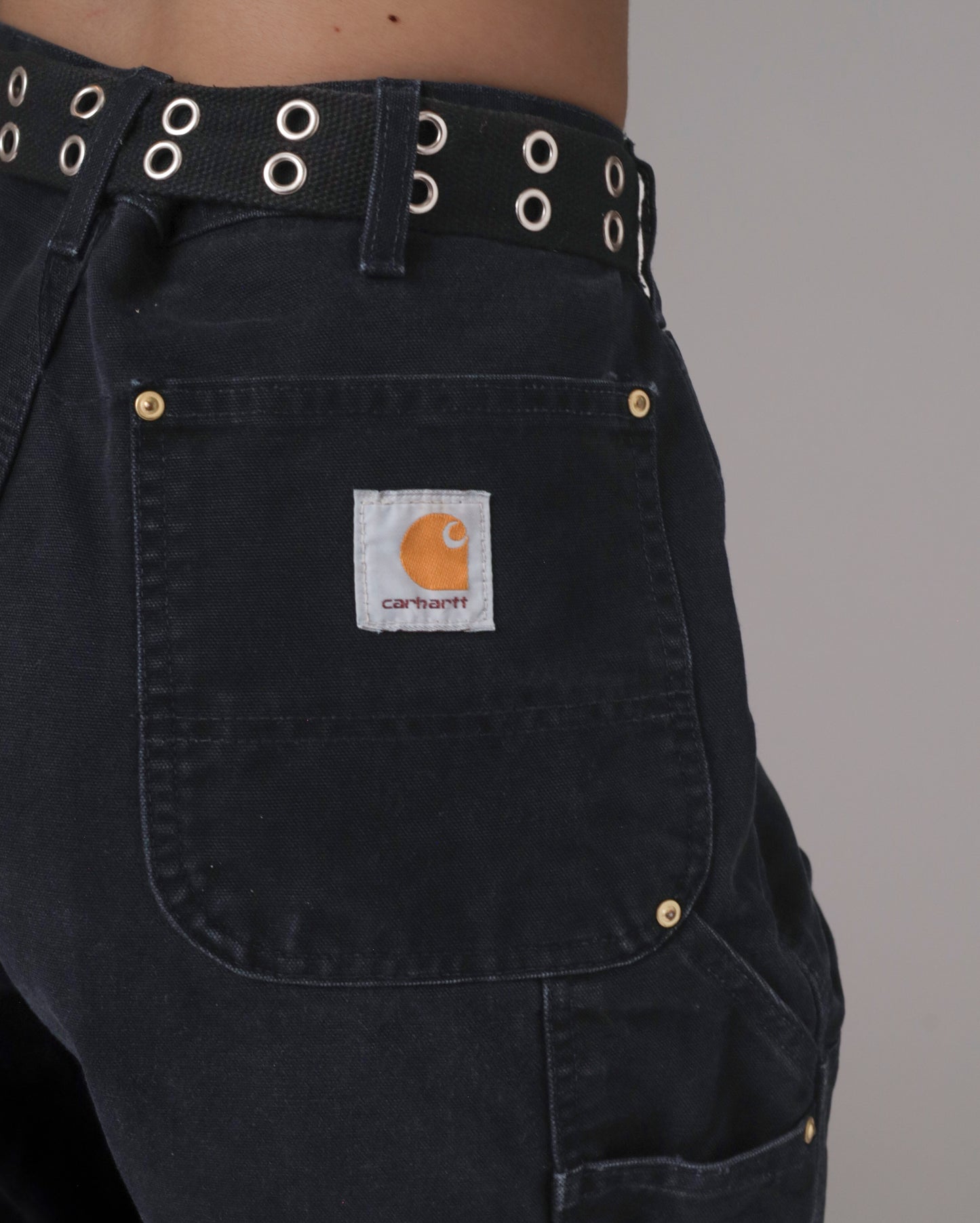 Y2K Black Carhartt Pants